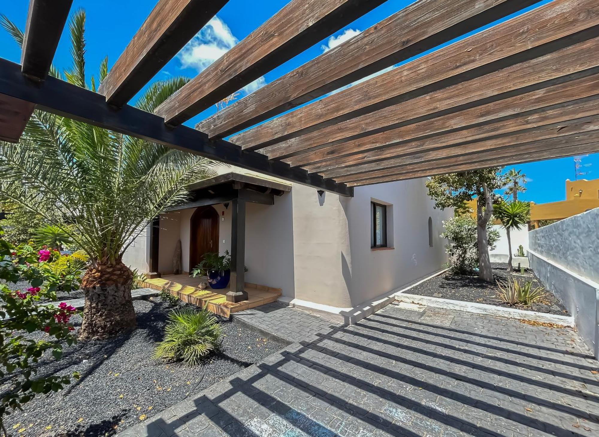 House Boho Palm With Private Heated Pool And Garden, 3 Bedrooms, Wi-Fi Корралехо Екстер'єр фото