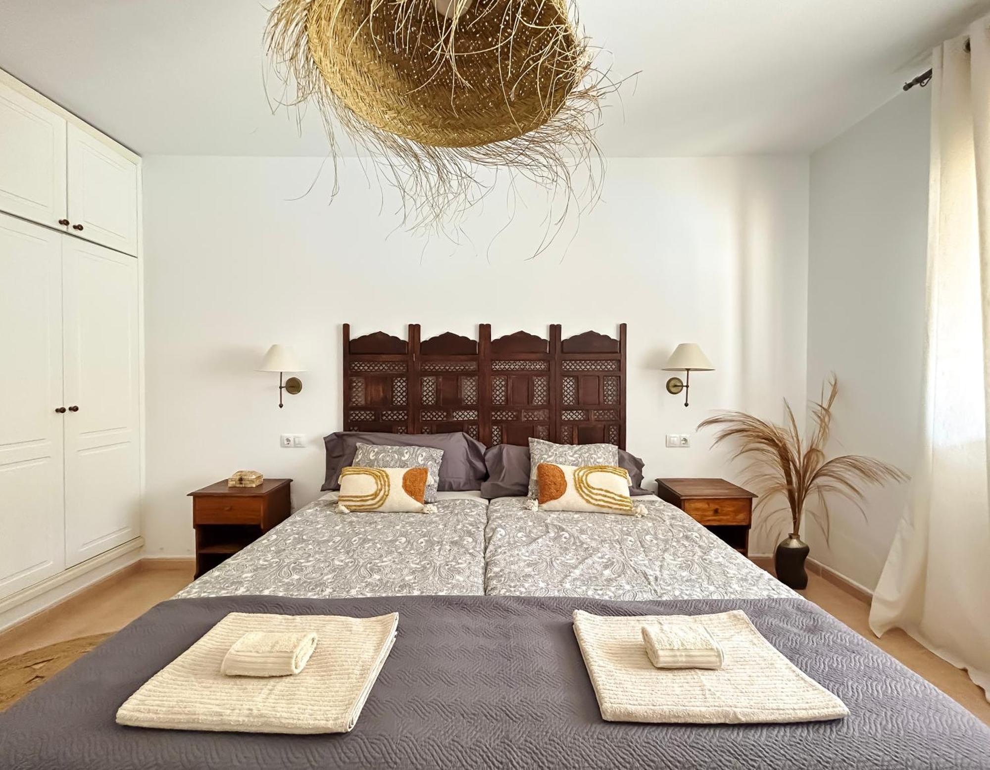 House Boho Palm With Private Heated Pool And Garden, 3 Bedrooms, Wi-Fi Корралехо Екстер'єр фото